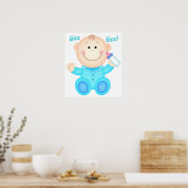 Baby Goo Goo Wall Decore Poster (Keuken)