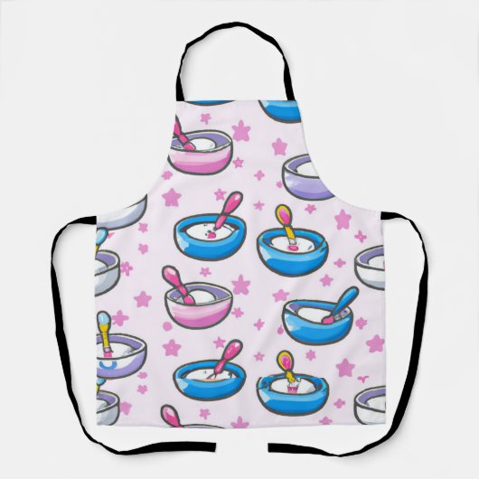 Baby gooien leuke cartoon schort (Voorkant)