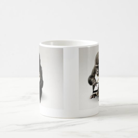 Baby gorilla Mug / チビゴリラのマグカップ Gorilla Life Koffiemok (Center)