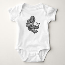 Baby Gorilla Romper, Ugly  Etchings, Cute. Romper