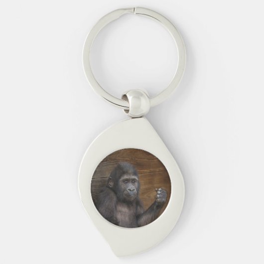 Baby Gorilla Sleutelhanger (Voorkant)