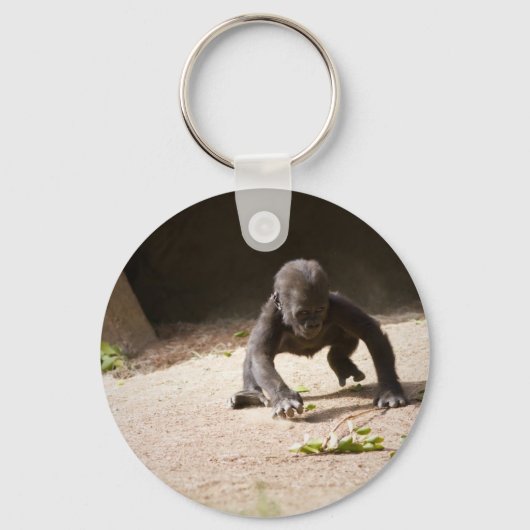 Baby Gorilla Sleutelhanger (Voorkant)