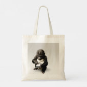 Baby gorilla tote bag / チビゴリラのトートバッグ　Gorilla Life (Achterkant)