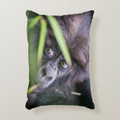Baby gorilla van Rwanda-Afrika Accent Kussen (Voorkant(Verticaal))