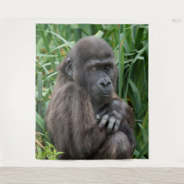 Baby Gorilla Wandkleed