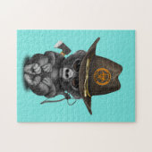 Baby Gorilla Zombie Hunter Legpuzzel (Horizontaal)