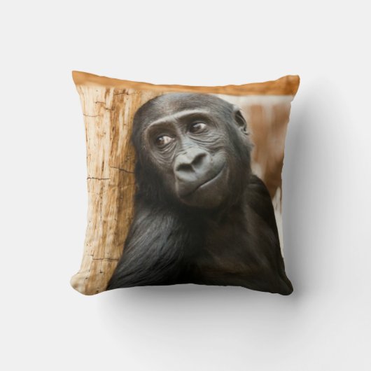 Baby gorillakussen kussen (Voorkant)