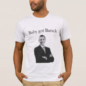 Baby got Barack T-shirt (Voorkant)