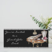 Baby Grand Gala Event Uitnodiging (Staand voorkant)