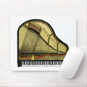 Baby Grand Piano Mousepad Muismat (Met muis)