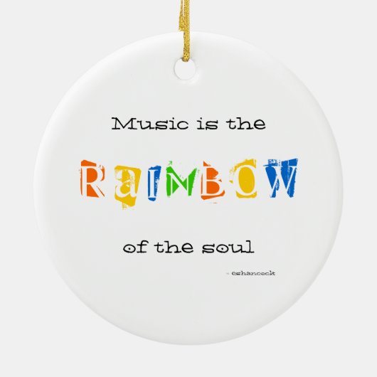 Baby Grand Piano Ornament (Achterkant)