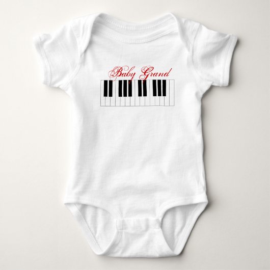 Baby Grand Piano - Romper (Voorkant)