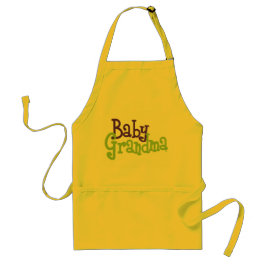 "Baby Grandma" Apron Standaard Schort