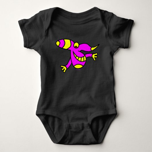 baby grappig lichaam pak romper (Voorkant)