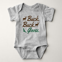 Baby grappige Der en Goose Hunting Bodysuit