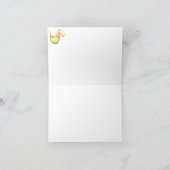 *~* Baby Green Dragon Boy Baby shower Bedankt (Binnen)