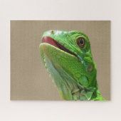 Baby Green Iguana Legpuzzel (Horizontaal)
