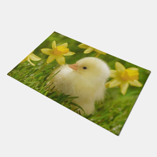 baby griet in maffia deurmat (Schuin)