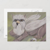 Baby Griffin Briefkaart (Voorkant / Achterkant)