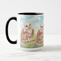Baby Griffin Mok | Schattig Fantasie Wezen