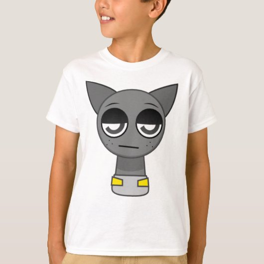Baby Grijs van Sprunki! T-shirt (Voorkant)