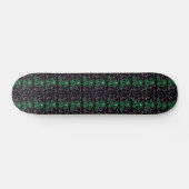 Baby groene draak patroon persoonlijk skateboard (Horizontaal)