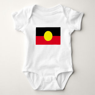 baby grootte Aboriginal vlag suit Romper