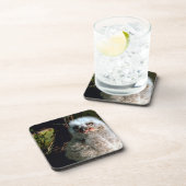 Baby Grote Hoornuil Drankjes Onderzetter (Rechterzijde)