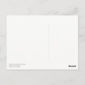 Baby Groundhog Petite Marmotte Spring in Canada Briefkaart (Achterkant)