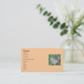 Baby Groundhog/Woodchuck Visitekaartje (Staand voorkant)