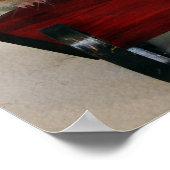 Baby Guinese varken in Sleigh Poster (Hoek)