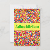 Baby Gumballs Partycard Kaart (Achterkant)