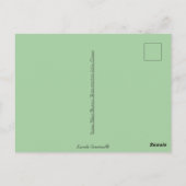 Baby Gustav Klimt  Kunst Briefkaart (Achterkant)