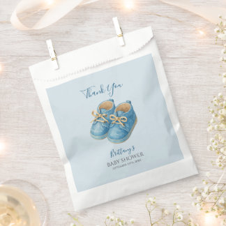 Baby gymschoenen Minimale babyborrel  Bedankzakje