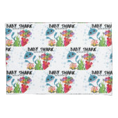 Baby haai en vis kussensloop (Voorkant)