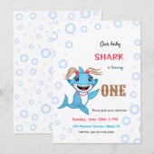 Baby haai kaart (Voorkant / Achterkant)