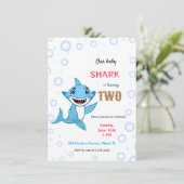 Baby haai kaart (Staand voorkant)