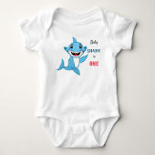 Baby haai romper (Voorkant)