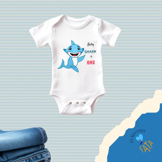 Baby haai romper