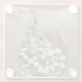 Baby hakken glazen onderzetter (Achterkant)