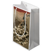 Baby hakken klein cadeauzakje (Voorkant Gekanteld)