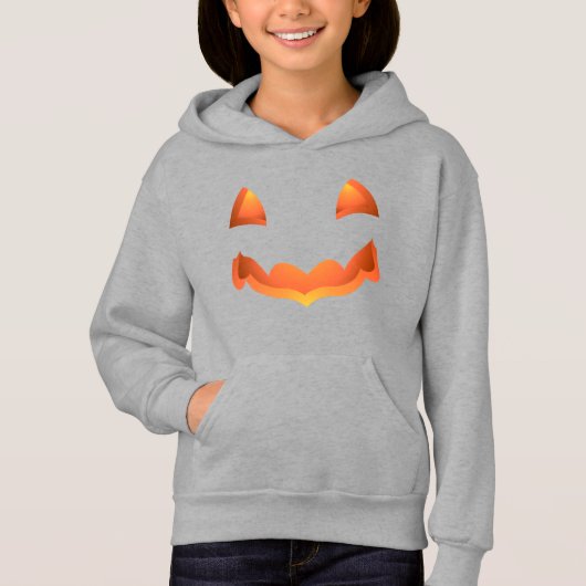 Baby Halloween Hoodie Jack-o-lantern Sweatshirt (Voorkant)