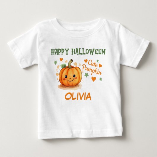 Baby Halloween Schattigee pompoen (Voorkant)