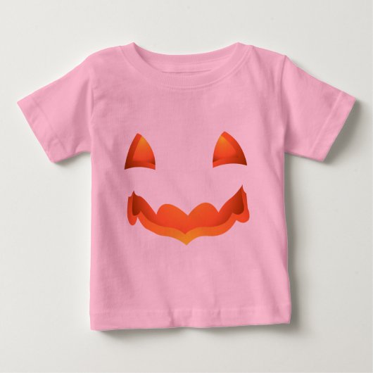 Baby Halloween T-Shirt Pumpkin Baby Tee Shirts (Voorkant)
