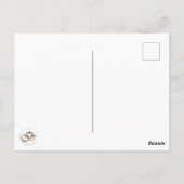 Baby Halloween weerwolf Briefkaart (Achterkant)