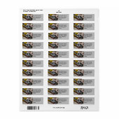 Baby hamster etiket (Full Sheet)