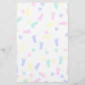 Baby Hand Prints en Voet Prints Briefpapier (Voorkant)