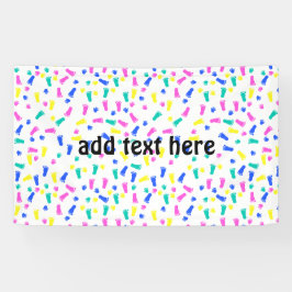 Baby Hand Prints en Voet Prints Spandoek