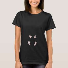 Baby handen en moederschap door Leslie Harlow T-shirt