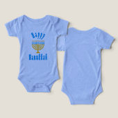 Baby Hanukkah T-shirt (Ontwerp Voorkant & Achterkant)